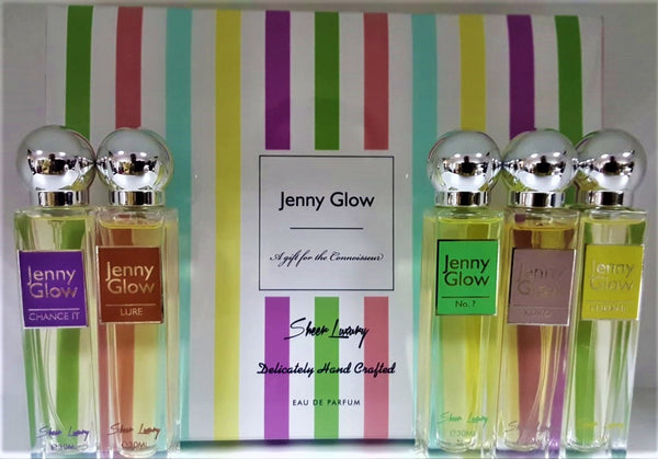 Jenny Glow Sheer Luxury 5 Piece Perfume Set for Woman