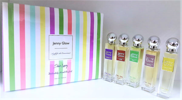 Jenny Glow Sheer Luxury 5 Piece Perfume Set for Woman