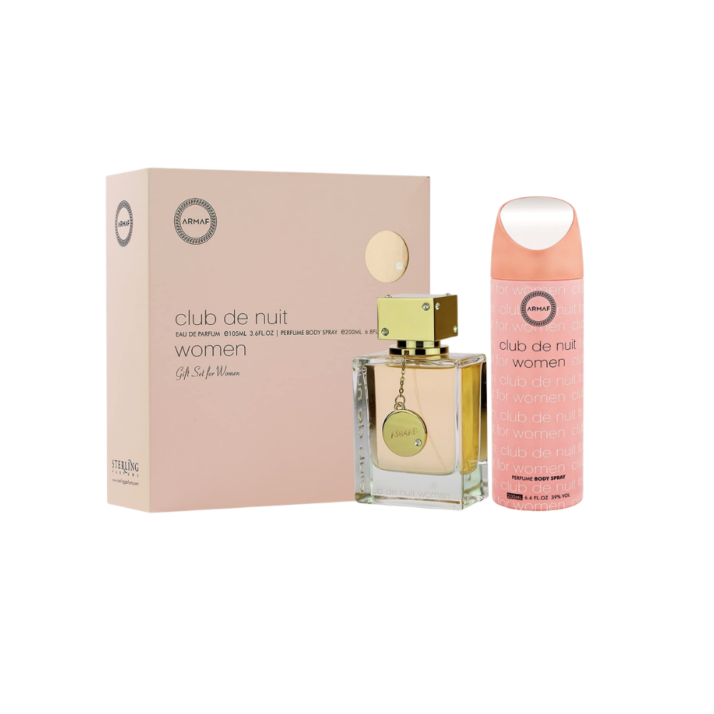 Armaf Club de Nuit Woman Gift Set 105ml EDP and 200ml Body Spray