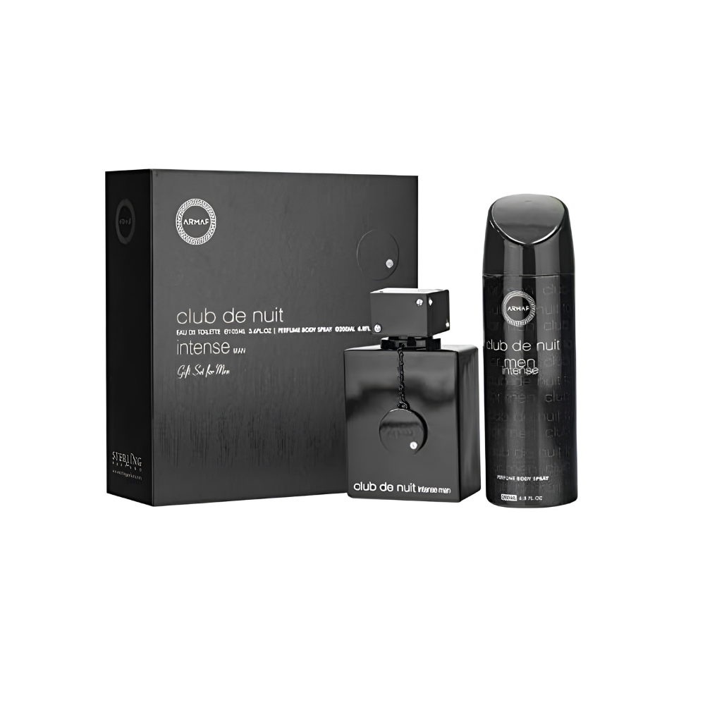 Armaf Club de Nuit Intense Man Gift Set 105ml EDT and 200ml Body Spray