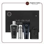 Armaf Club de Nuit Intense Gift Set EDT, Body Spray, Shower Gel and Shampoo with Conditioner