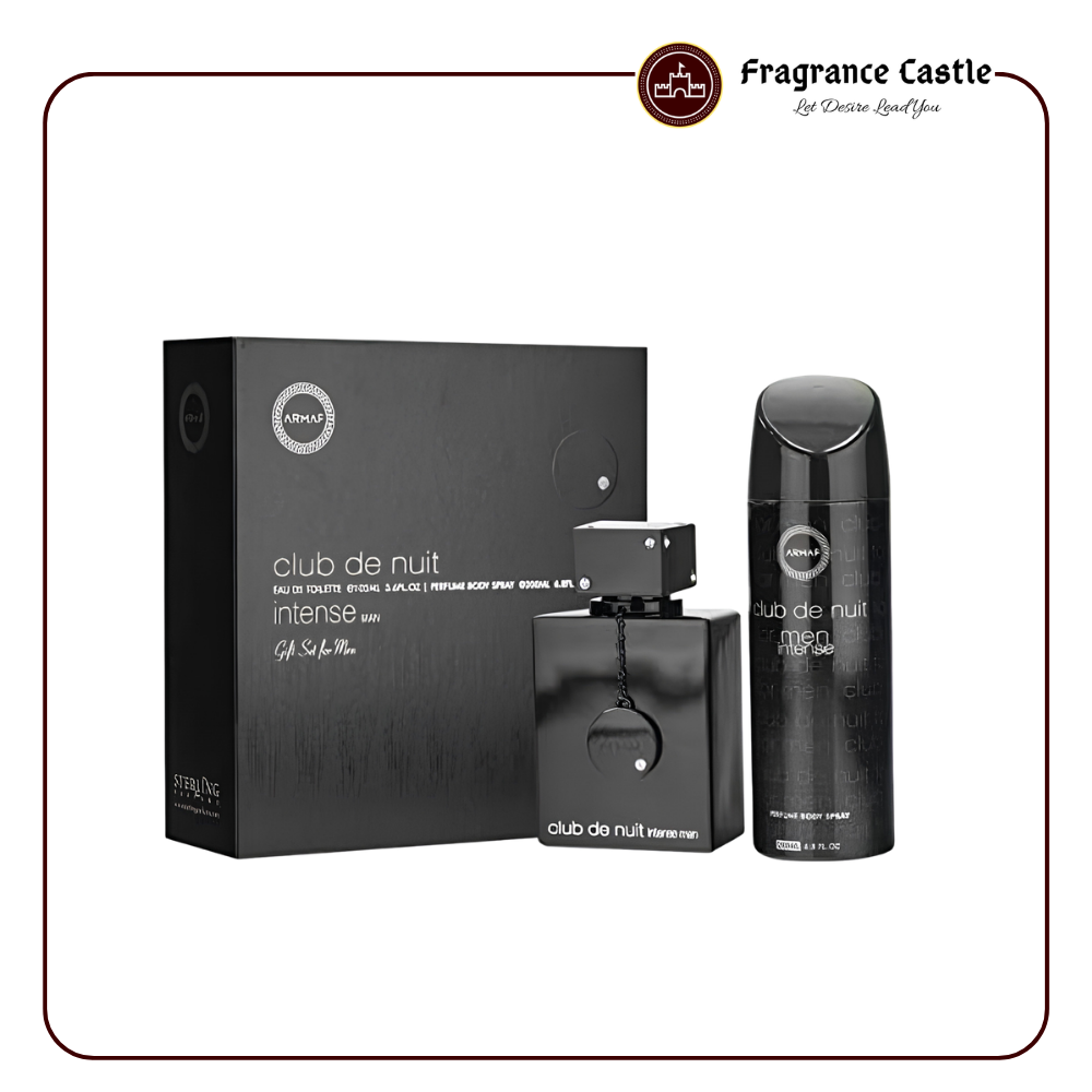 Armaf Club de Nuit Intense Man Gift Set 105ml EDT and 200ml Body Spray