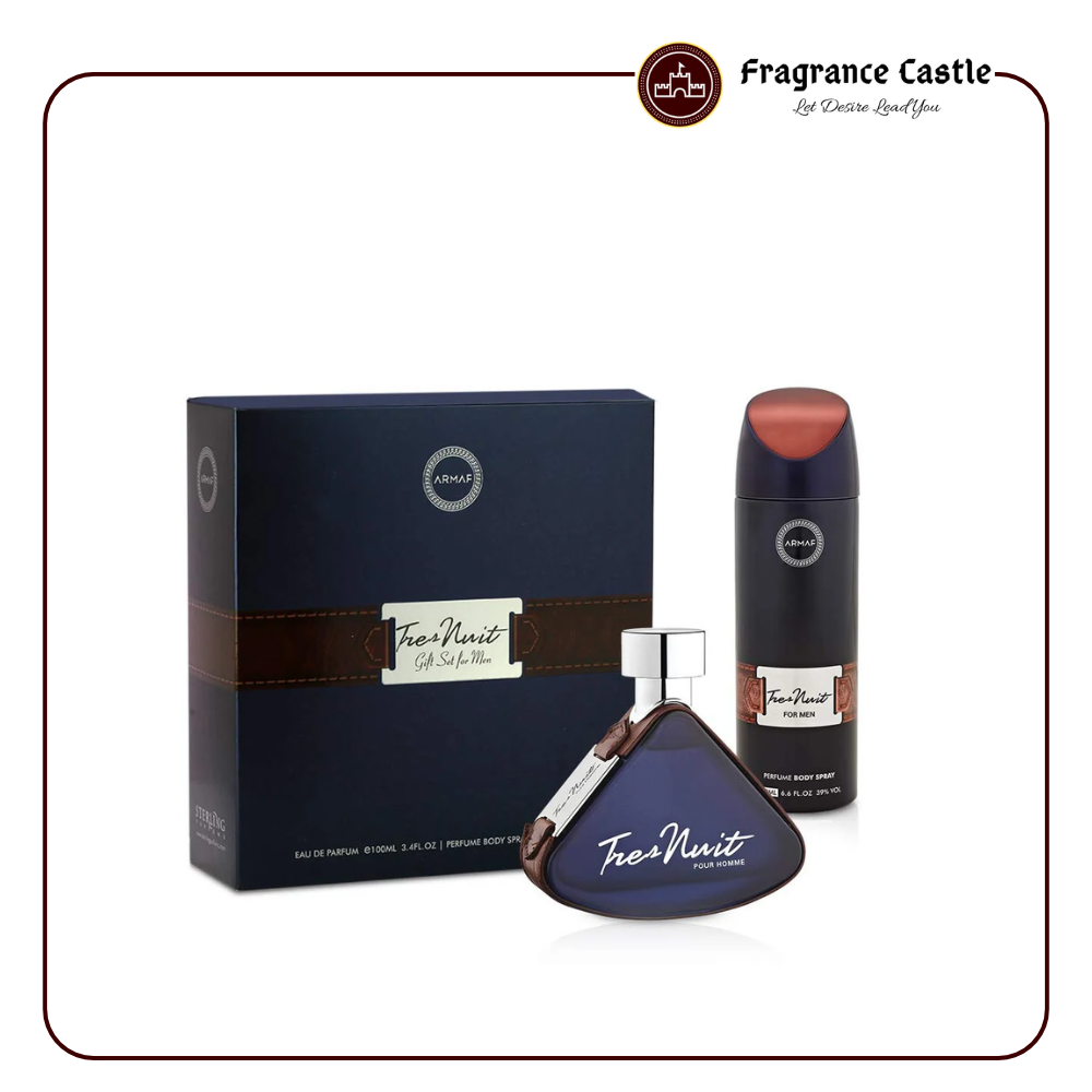 Armaf Tres Nuit Pour Homme Gift Set 105ml EDT and 200ml Body Spray