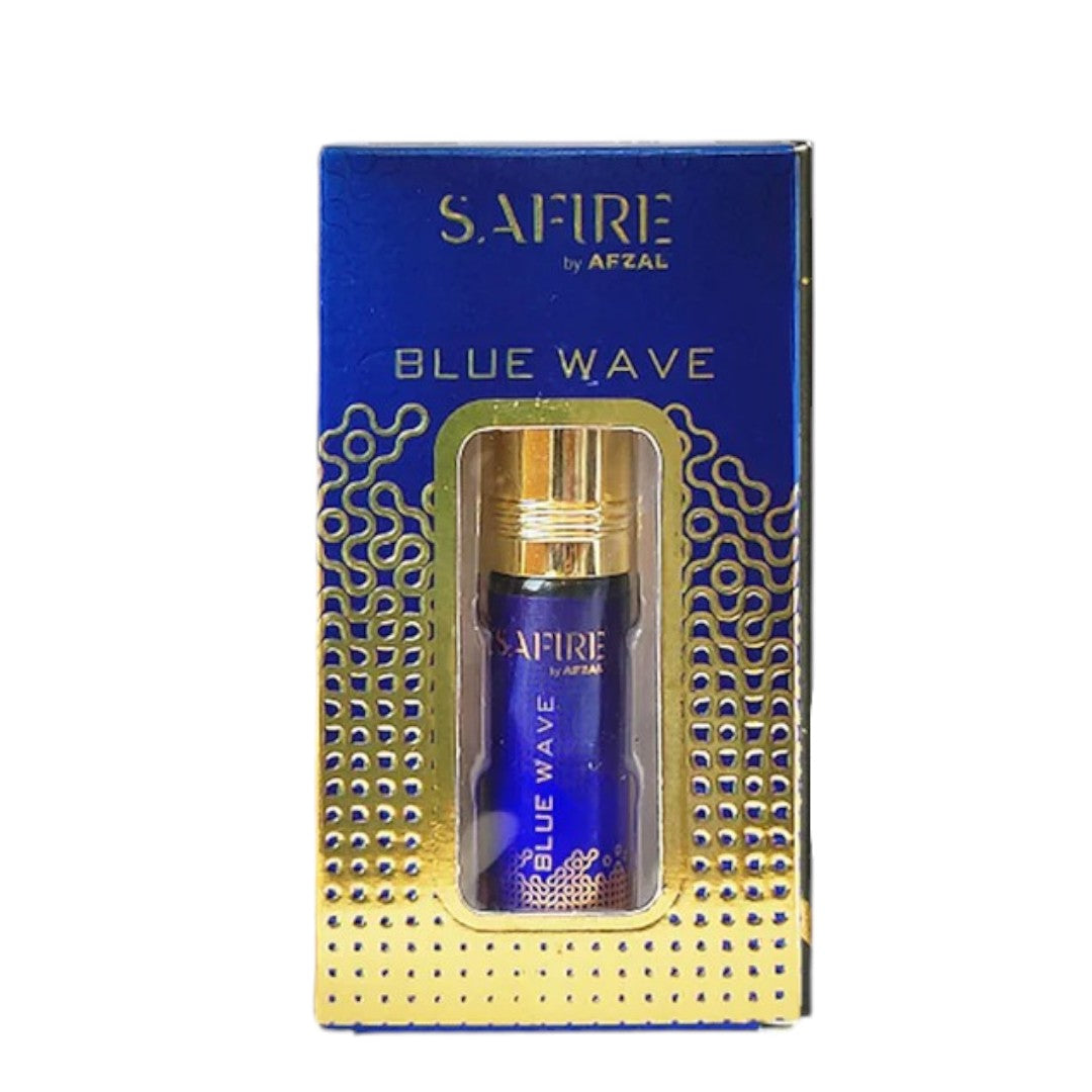 AFZAL ROLL-0N SET OF 5: GOLDEN DUST, MUSK DHIRAM, MIDNIGHT, BLUE WAVE, PARALLEL