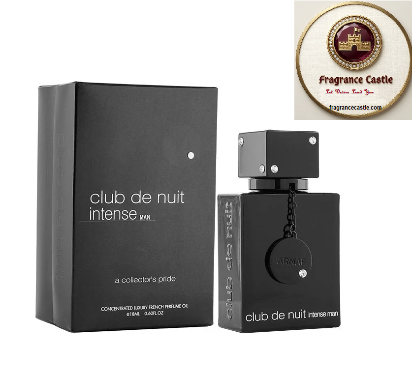 Armaf Club De Nuit Intense Man 18 ML Concentrated Perfume oil ( CPO)- Non Alcohol- Fragrance Castle