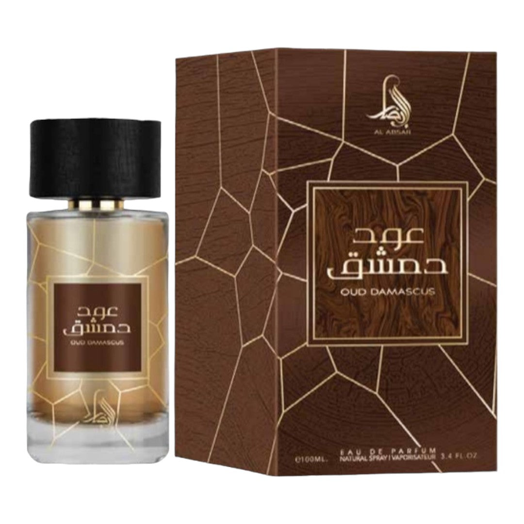 AL ABSAR OUD DAMASCUS EDP 100ML FOR MEN AND WOMEN