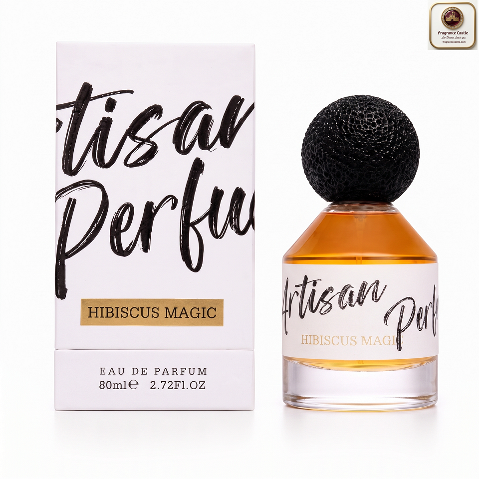 Fragrance World Artisan Perfume Hibiscus Magic 80 Ml EDP Floral Scent with Spearmint Rose & Amber Notes