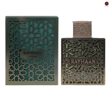Rayhaan Terra 100 ML EDP - New Complex Earthy Fragrance with Cardamom Frankincense Amber & Oud Notes