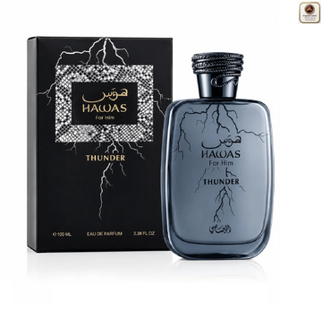 Rasasi Hawas Thunder- 100 ML  EDP Perfume for Men
