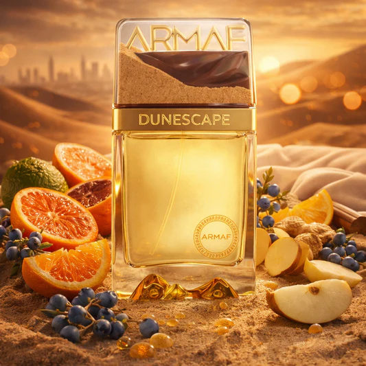 Armaf Dunescape 100 Ml EDP Unisex Perfume Aromatic Fougere Woody Scent with Lemon Mandarin Bergamot and Sandalwood Notes