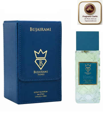 Bujairami Hectic Extrait De Parfum 100ml - Citrus & Spicy Fragrance with Longevity for Modern Elegance