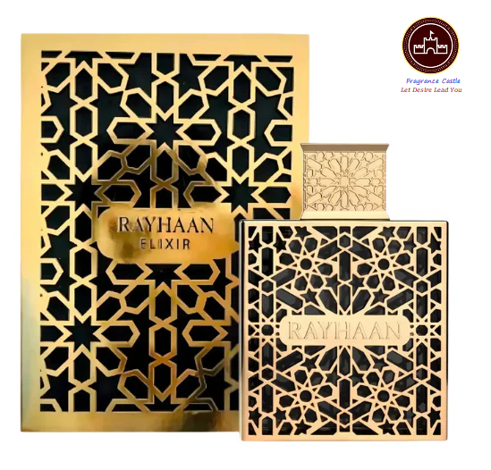 RAYHAAN ELIXIR - 100 ML EDP FOR MEN AND WOMEN Aromatic Amber Woody Scent with Bergamot Lavender Vanilla Tonka Beans