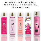 Galaxy Plus Body Mist 250ml Riana, Midnight, Gossip, Fantasia, Surprise