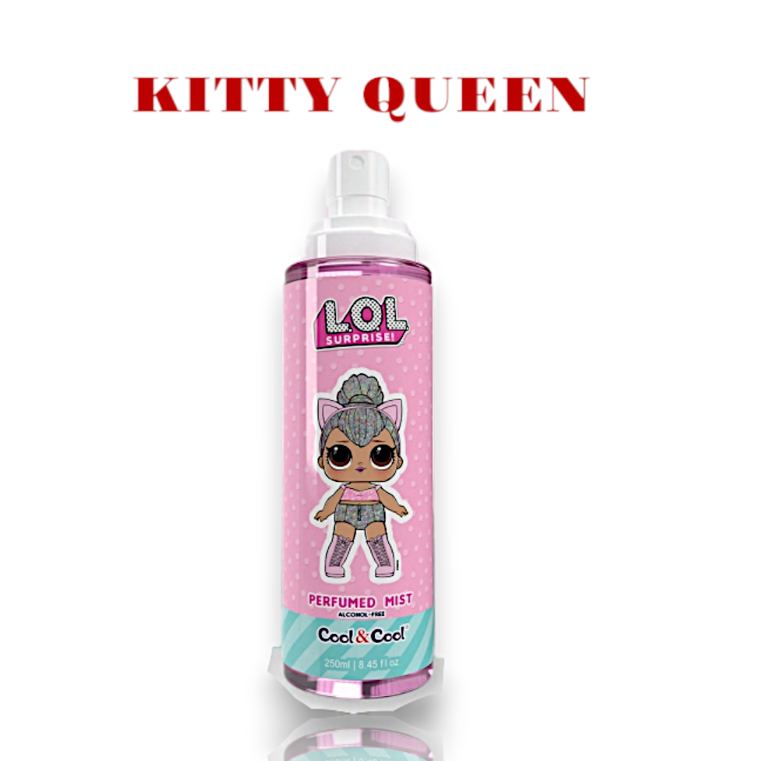 L.O.L SURPRISE PERFUMED MIST FOR KIDS, 250ML - DIVA, MC SWAG, KITTY QUEEN, NEON QT, QUEEN BEE