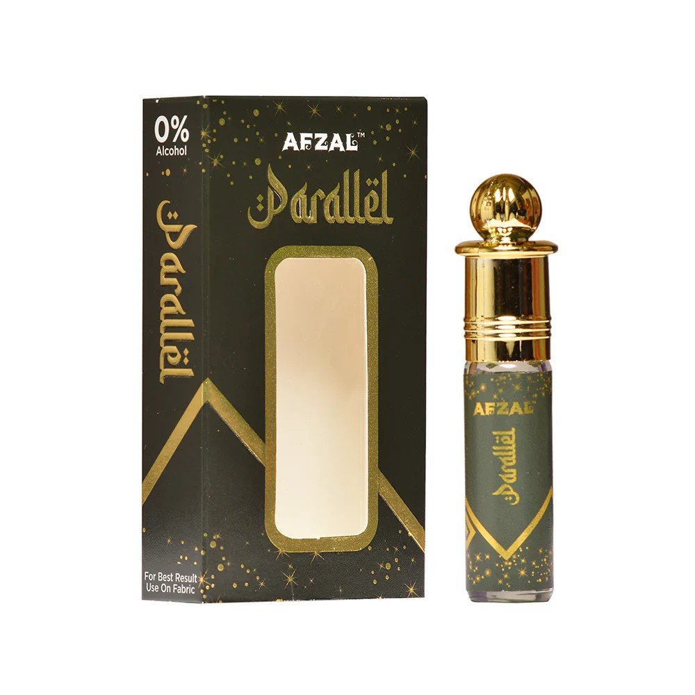 AFZAL ROLL-0N SET OF 5: GOLDEN DUST, MUSK DHIRAM, MIDNIGHT, BLUE WAVE, PARALLEL
