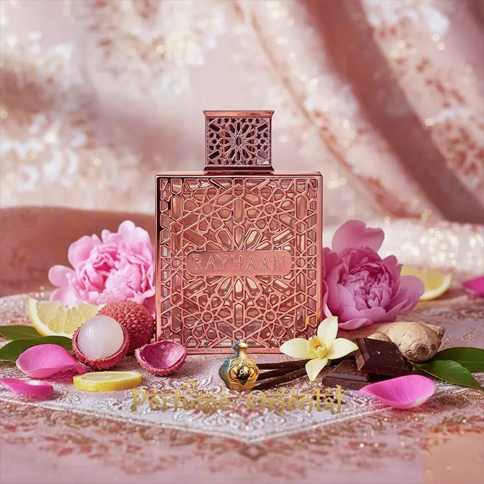 Rayhaan Divine 100 Ml EDP for Women - Serene Magical Garden Scent with Ginger Litchi Peony Vanilla Rose & Chocolate Base