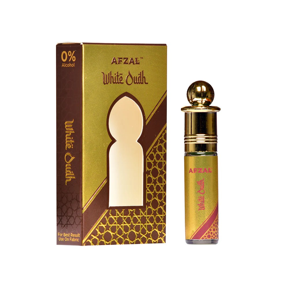 AFZAL ROLL-0N SET OF 5: MUKHALAAT BADAR, WHITE OUDH, DIVINE, DAMSK ROSE, JASMINE SAMBAC, PACIFIC