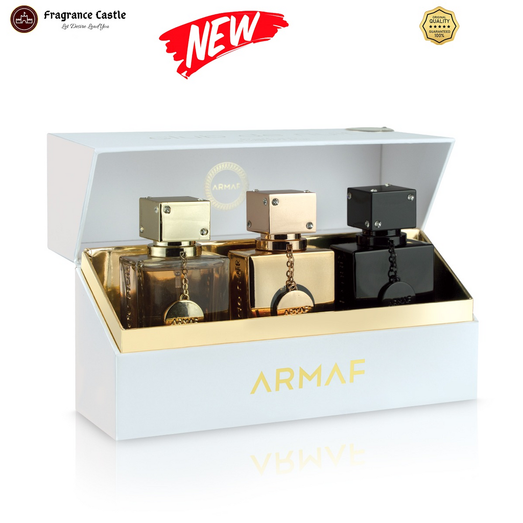 ARMAF CLUB DE NUIT- LIMITED EDITION- - 3 IN 1 PARFUM - WOMAN GIFT SET –  Fragrance Castle