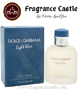 Dolce and Gabbana Light Blue Eau de Toilette Men 75ml – Fragrance