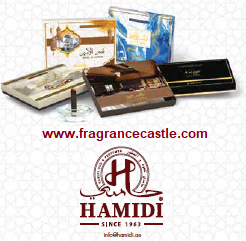 HAMIDI LUXURY SWEET AURA BAKHOOR FAKHAMA OUD STICKS - 10 pc with Crystal Base