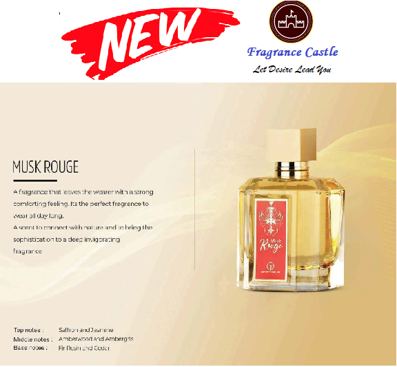 MUSK ROUGE EDP SPRAY BY GRANDEUR 100 ML EDP