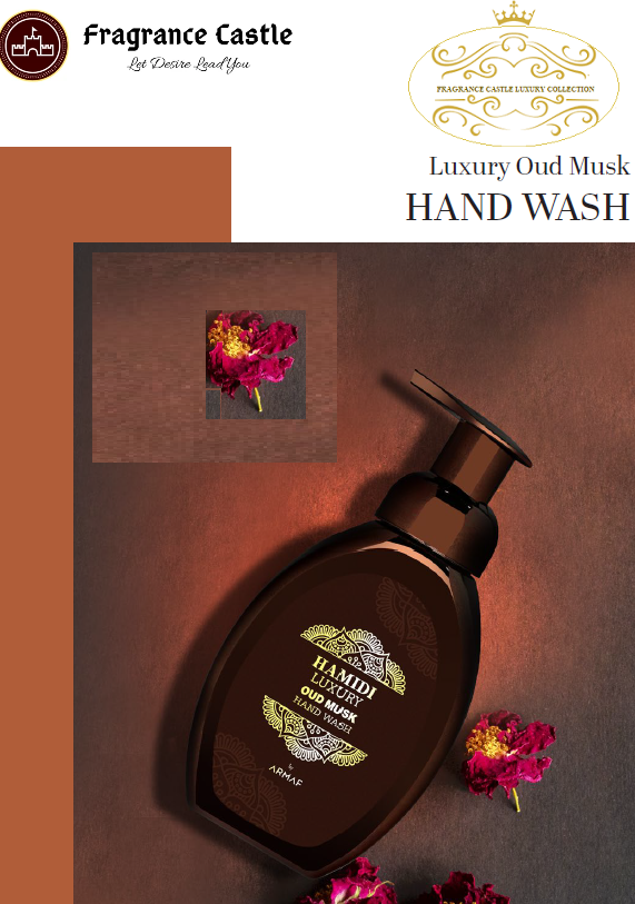 HAMIDI LUXURY OUD MUSK HANDWASH- 350 ML