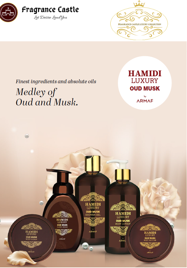 HAMIDI LUXURY OUD MUSK HANDWASH- 350 ML