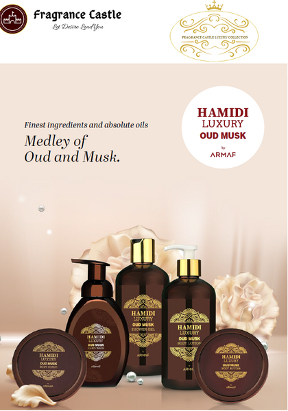 HAMIDI LUXURY OUD MUSK BODY SCRUB - 250 ML