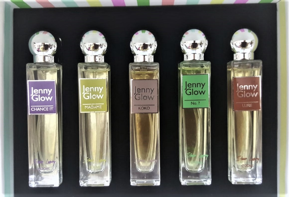 Jenny Glow Sheer Luxury 5 Piece Perfume Set for Woman