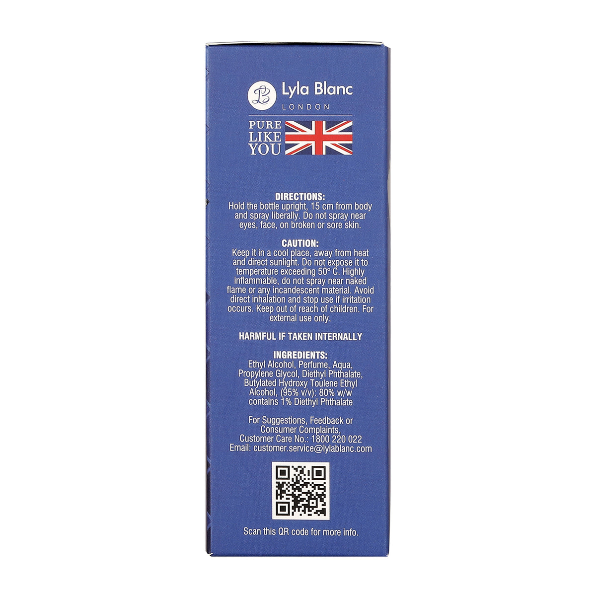 Lyla Blanc Blue Crush for Men 100ml EDP