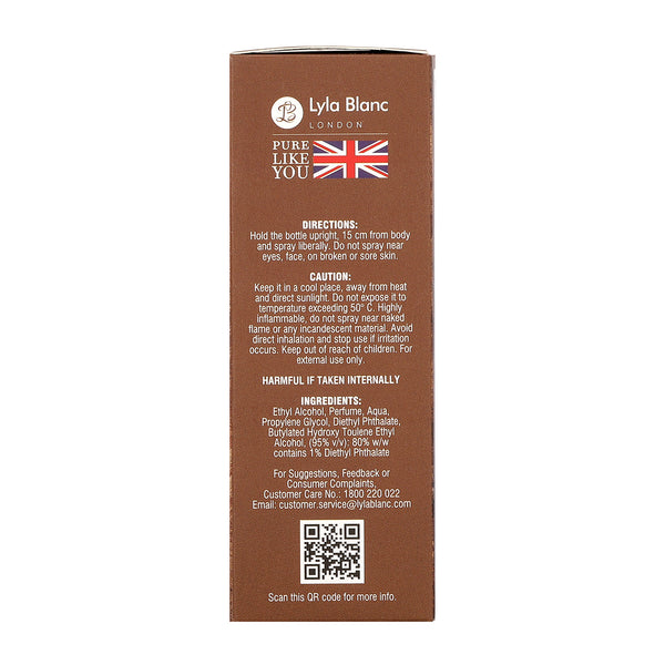 Lyla Blanc Live Wire for Men 100ml EDP