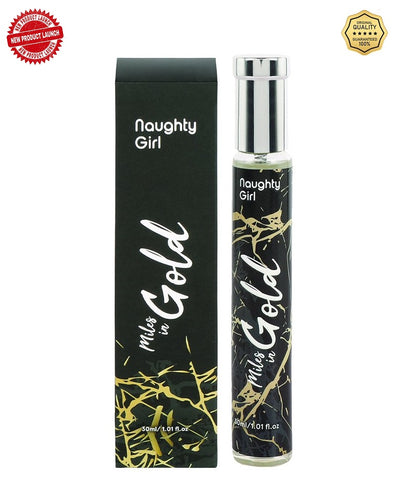 LYLA BLANC - NAUGHTY GIRL- MILES IN GOLD- 30 ML EDP