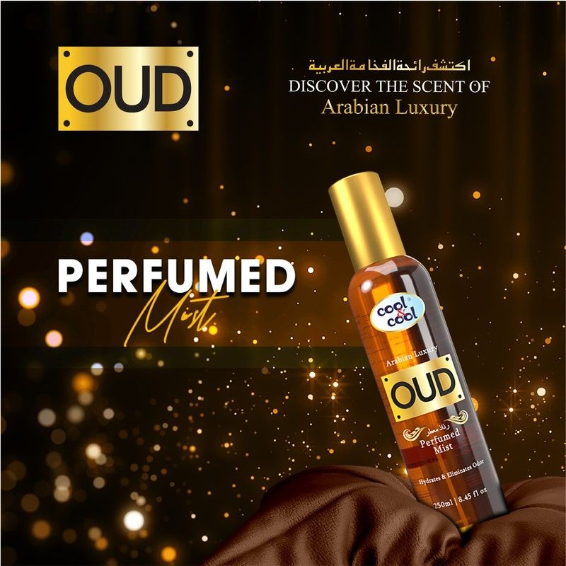 Cool & Cool Oud 250ml Body Mist, view 2