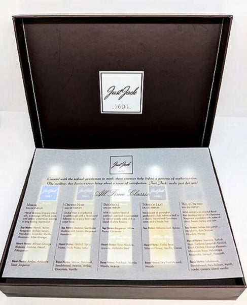JUST JACK GLOW SERIES GIFT SET 5 x 30 ml EDP - A Perfume for every working day of the week