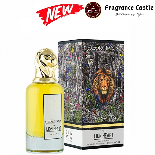 FLA VIA GEORGIANS THE LION HEART EDP - 100ML - New Launch by the House of ARMAF